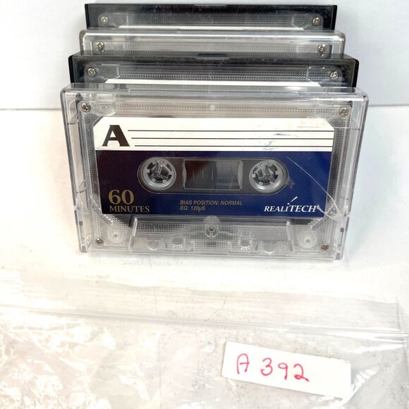 Realitech 60-Minute Blank Audio Cassette Tapes Set A392 - Picture 5 of 5